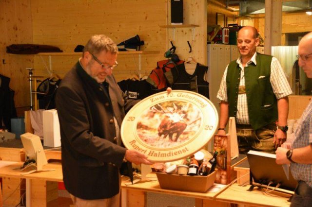 Rupert Halmdienst feierte seinen 70 Geburtstag! 